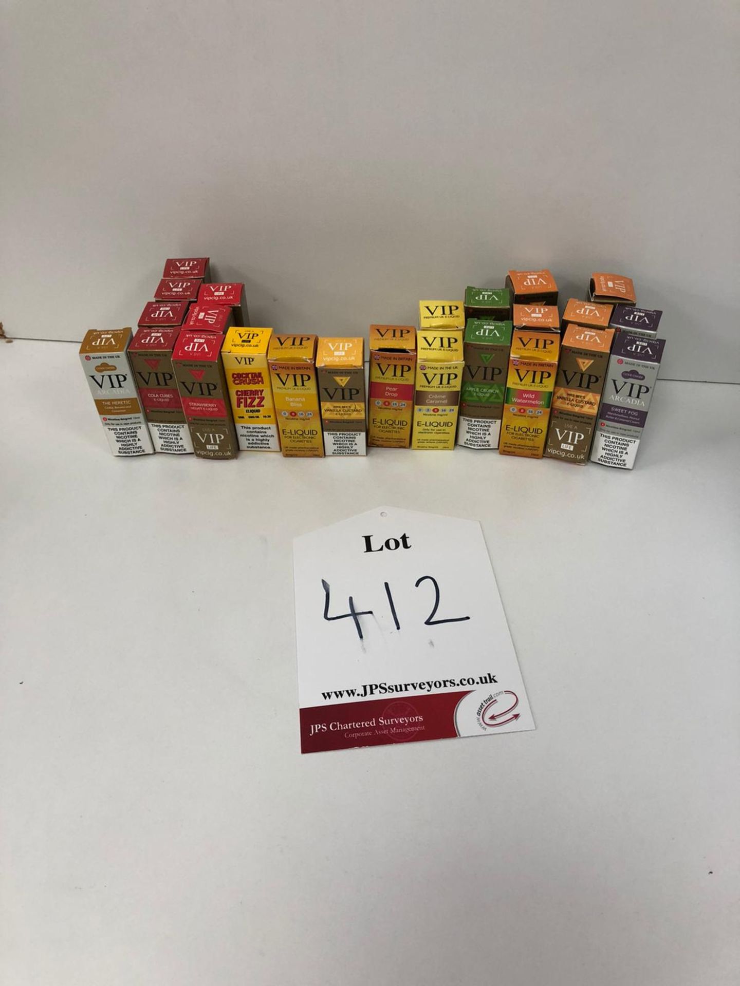 24 x VIP past or short best before date liquids as listed