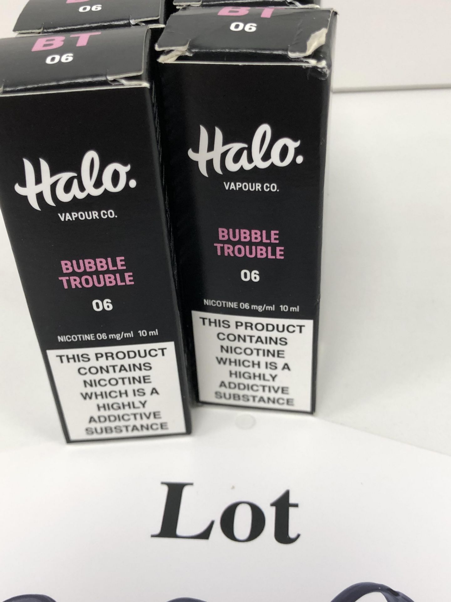 8 x Vapour co Bubble Trouble Halo 6 Mg/Ml BNIB- 10 ml |96129616 - Image 7 of 7