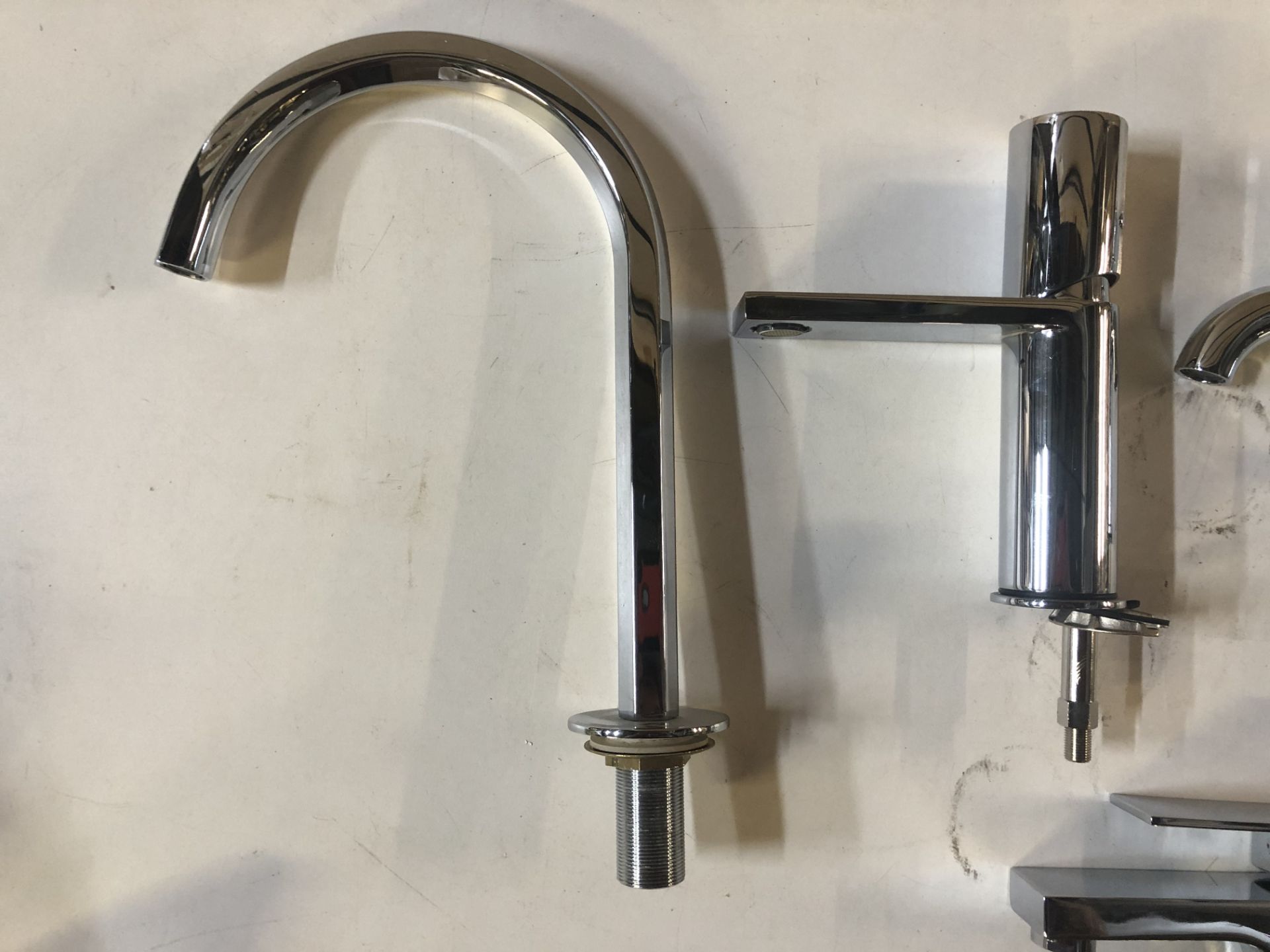 4 x Various Ex Display Chrome Plated Washbasin Taps as per Photos - Image 3 of 4