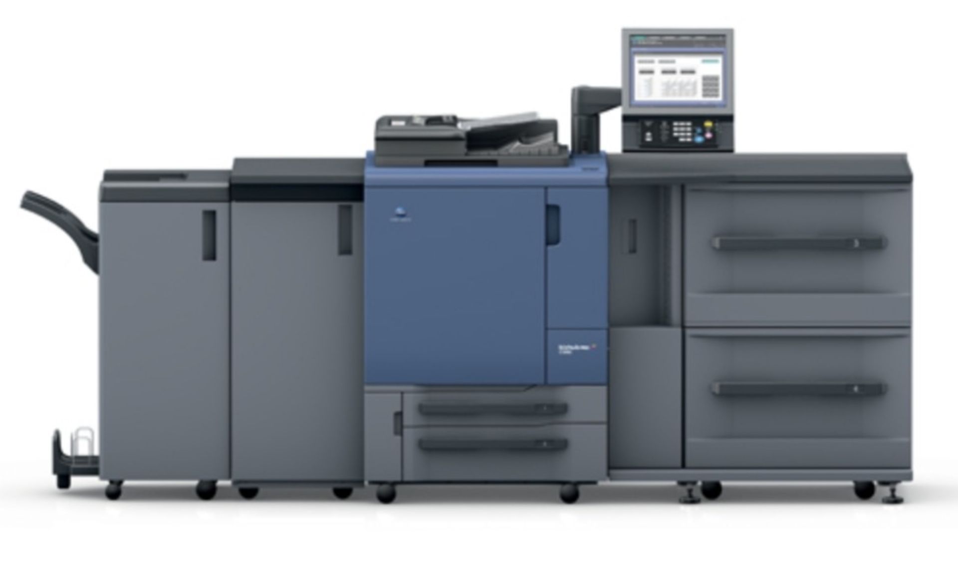 Konica Minolta C1060 Commercial Digital Printing Press - Image 4 of 4