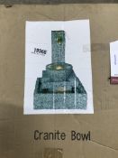 Cranite Bowl Water Feature