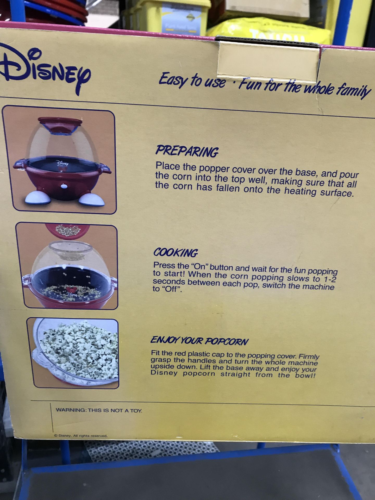 Disney Ariete Popcorn Machine - Image 2 of 3