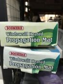 2 x Windowsill Heated Propagation Mats