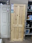 Victorian Knotty Pine Internal Door