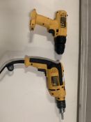 2 x Various Dewalt Drills