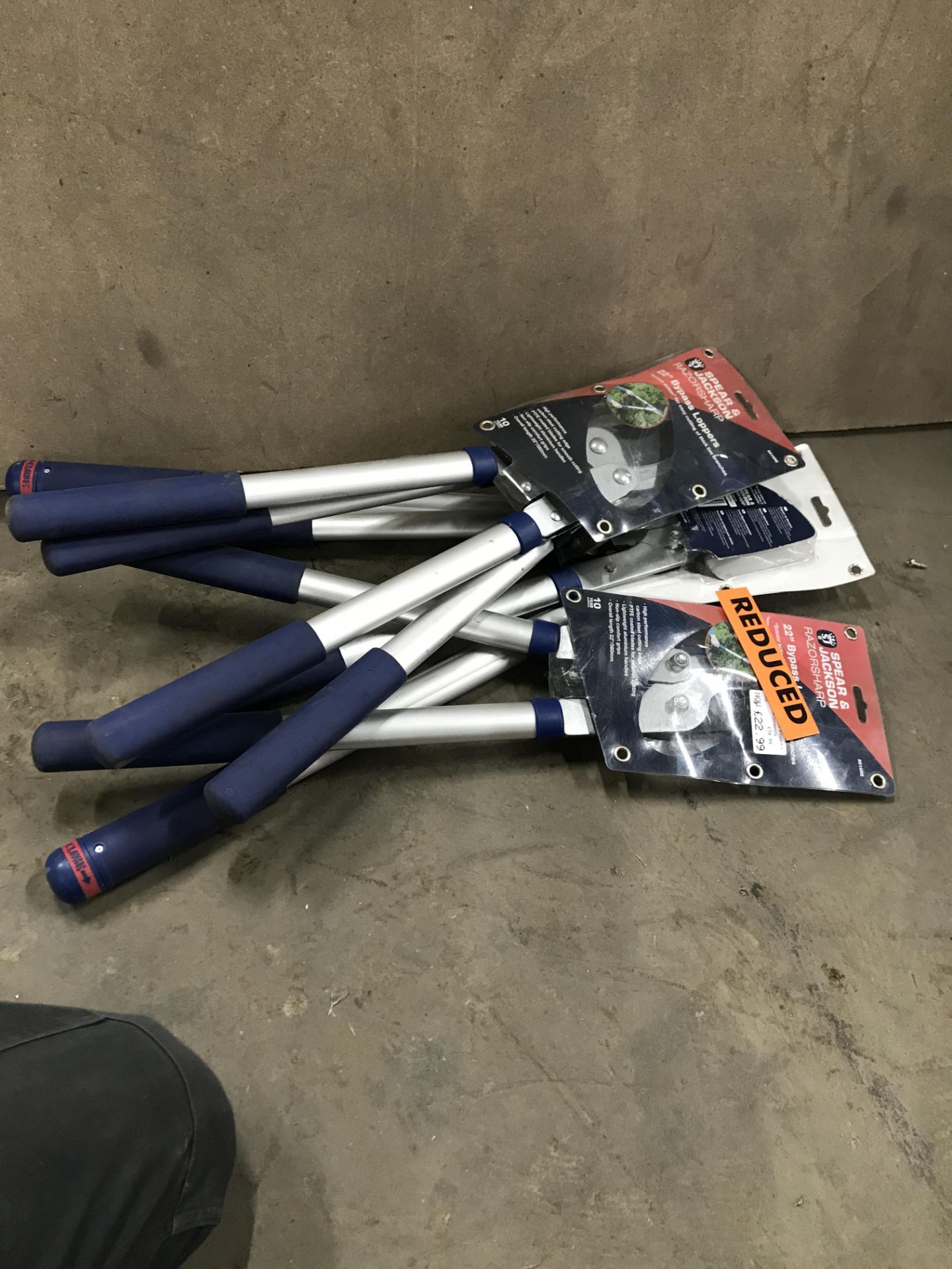 5 x Spear & Jackson Bypass Loppers