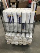 55 x Rolls of Textured Vinyl Wallpaper