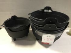 5 x Cauldron Planters