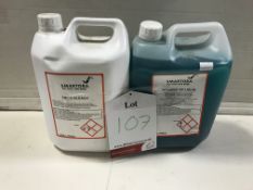 2 x Cleaning Products 5L | Bleach | Washing Up Liquid