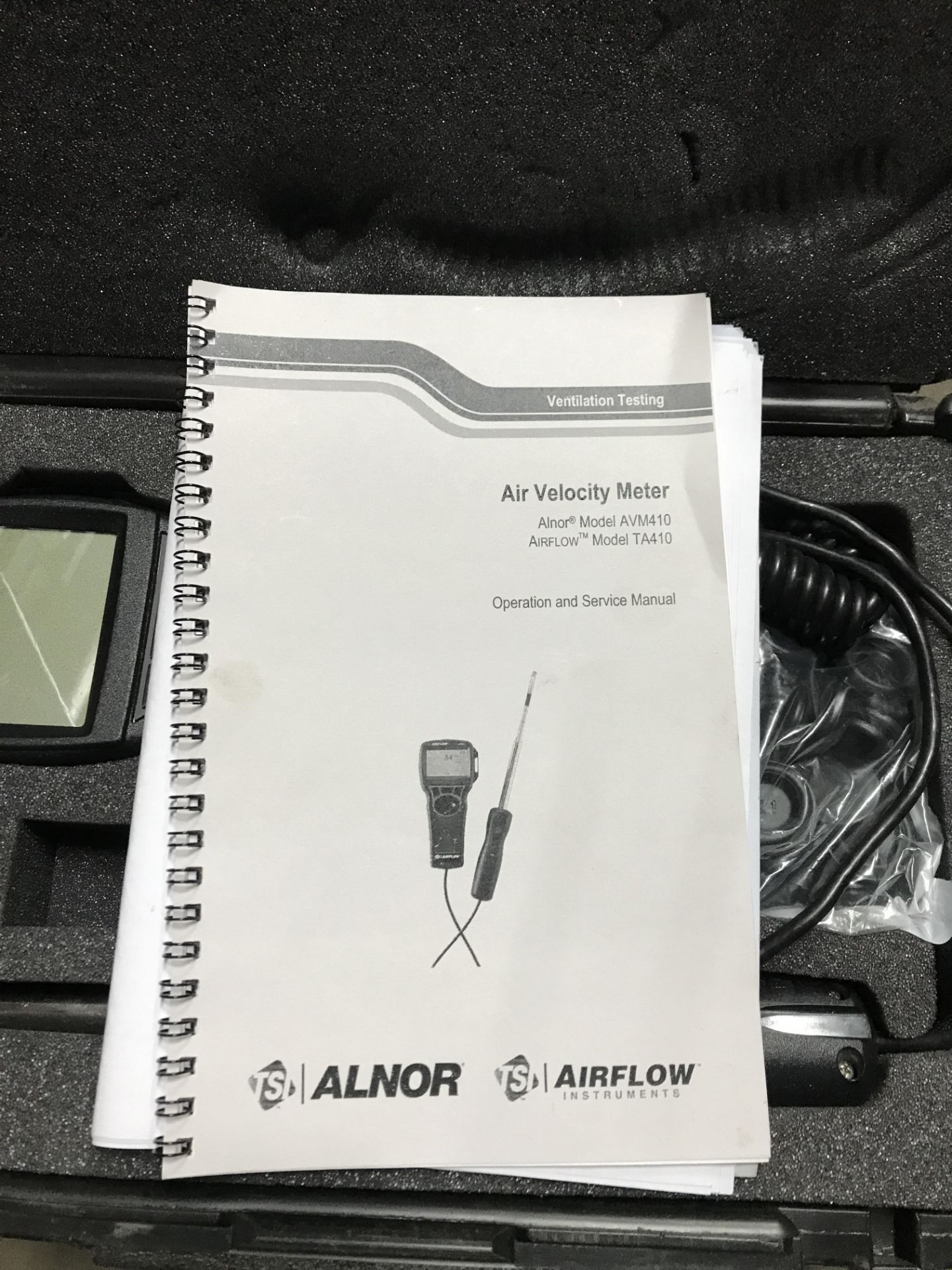 Alnor Airflow Air Velocity Meter - Image 2 of 2