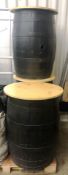 3 x Wooden Display Barrels | 67cm x 90cm