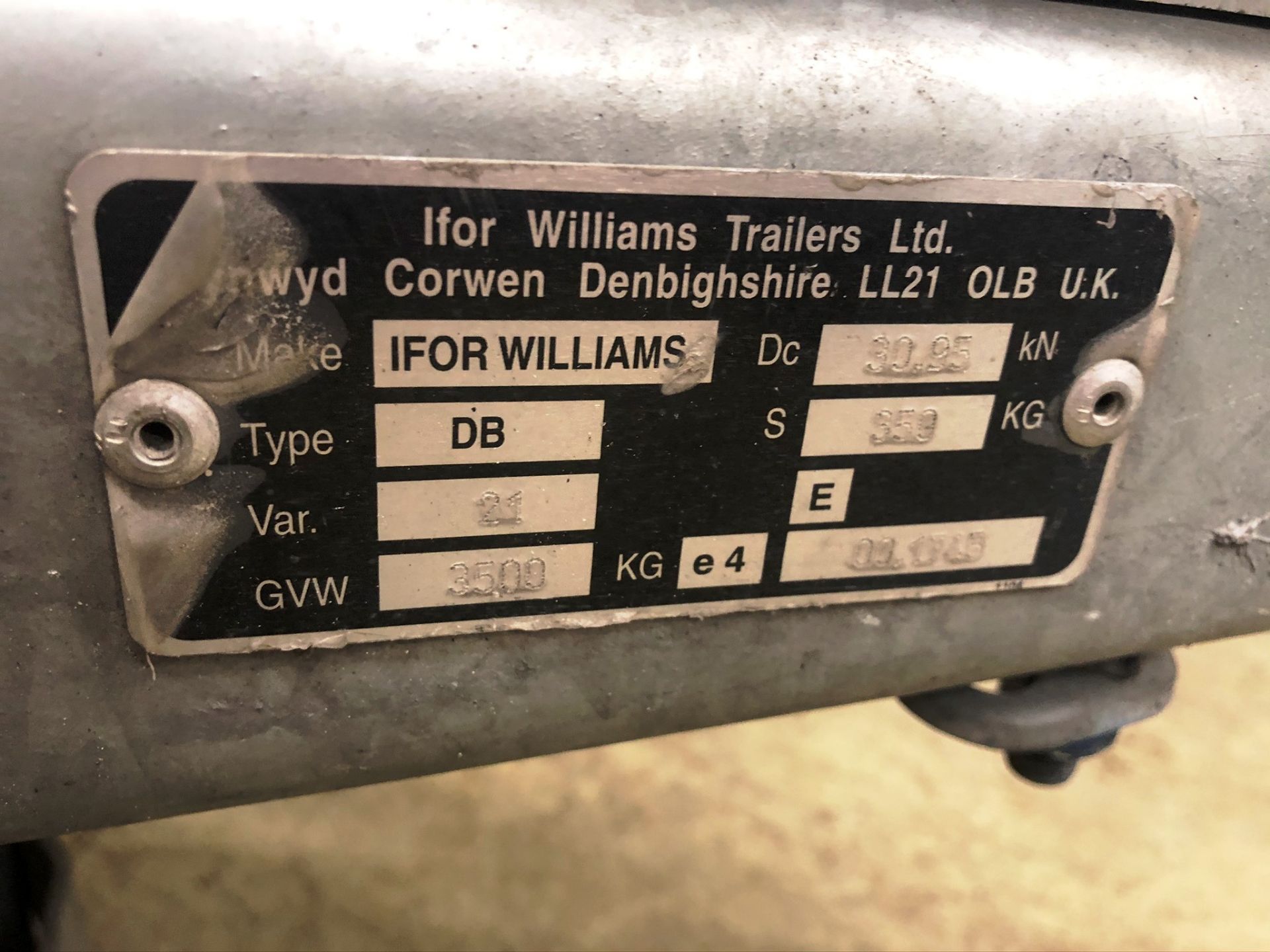 Walk-in Fridge/Freezer on Ifor Williams GD106FF Twin Axle 10 x 6 Trailer | YOM: 2016 - Image 7 of 12