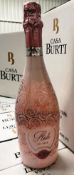 10 x Cases of Casa Burti Flute En Rose 750 Rose Wine - 6 Bottles Per Case - RRPœ650+