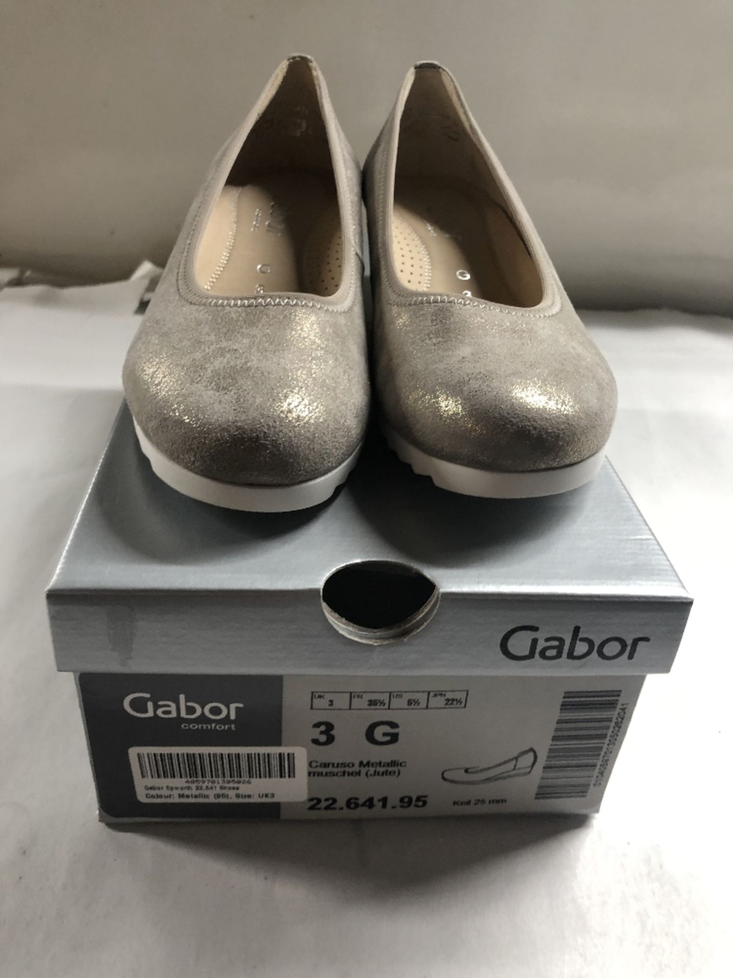 Gabor Wedge Shoes. UK 3 - Image 2 of 3