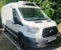 White Ford Transit Refrigerated 350 Panel Van | Reg: PF66 VTC | Mileage: TBC