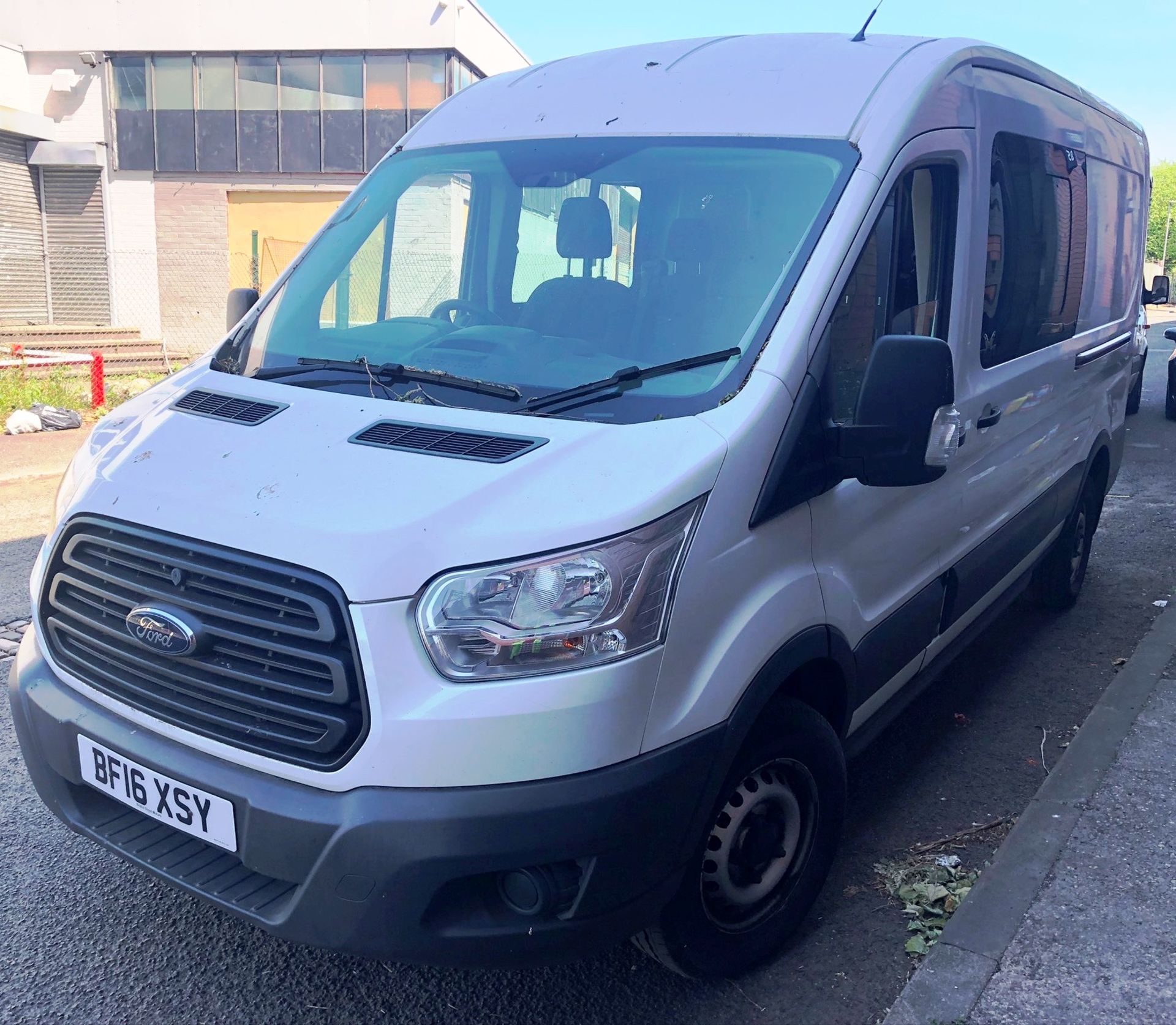 White Ford Transit 350 Econetic Tech Panel Van | Reg: BF16 XSY| 7 Seater | Mileage: 46,808 - Image 3 of 9