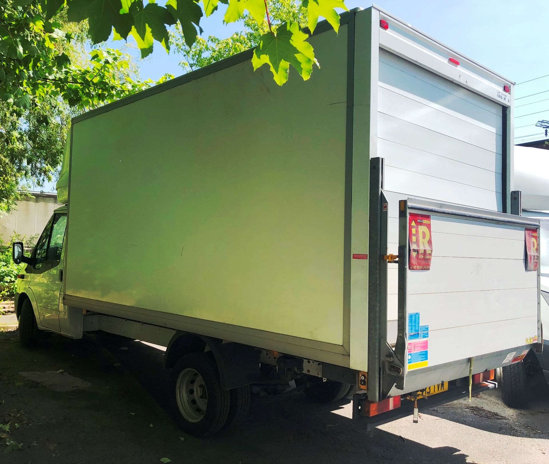 White Ford Transit 155 T350 RWD 3.5T w/ Tail Lift | Reg: CV13 TVM | Mileage: 91,513 - Image 8 of 8