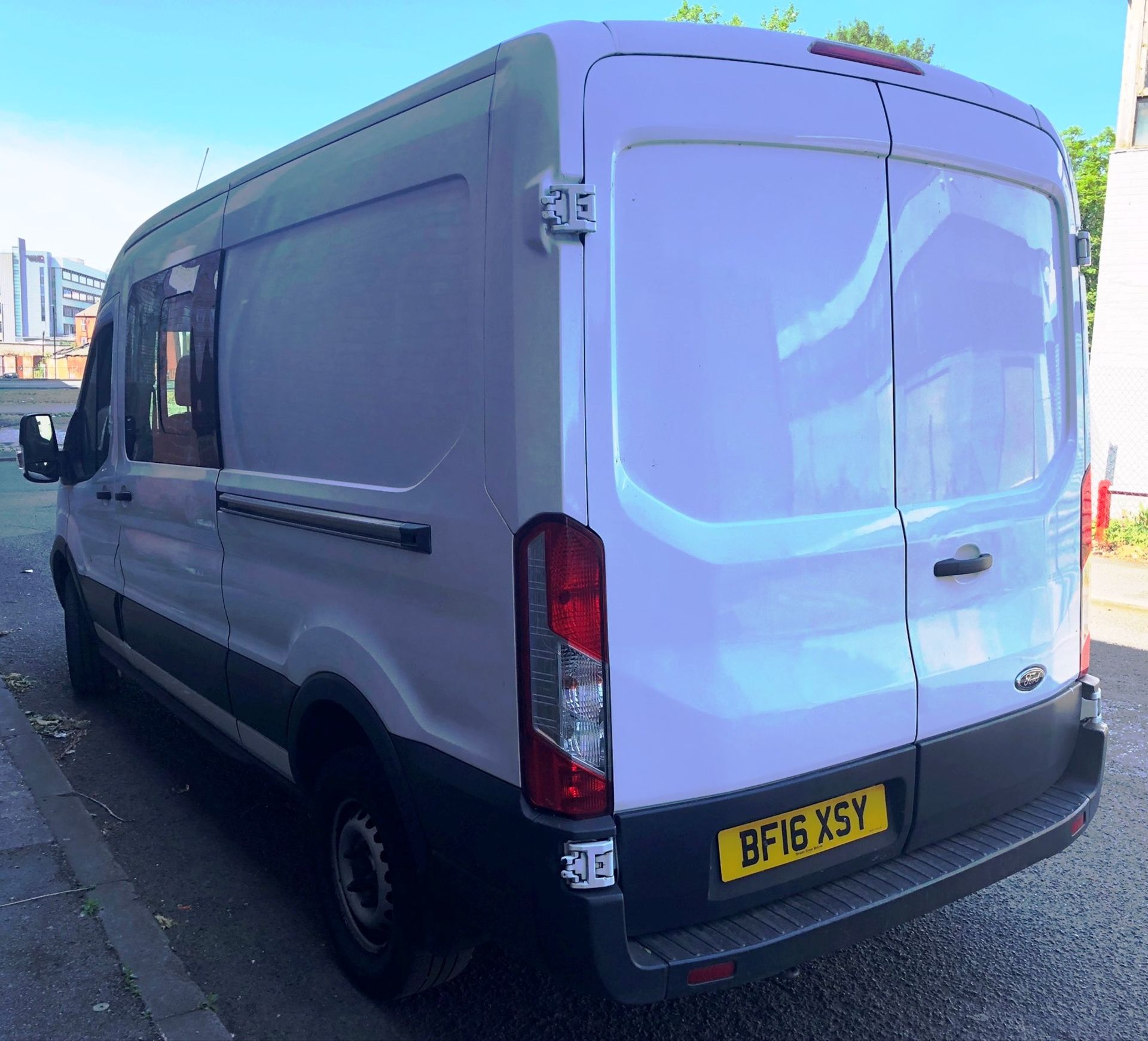 White Ford Transit 350 Econetic Tech Panel Van | Reg: BF16 XSY| 7 Seater | Mileage: 46,808 - Image 7 of 9