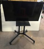 Bush DLED49FHDS 49'' LED TV on Wheeled Trolley