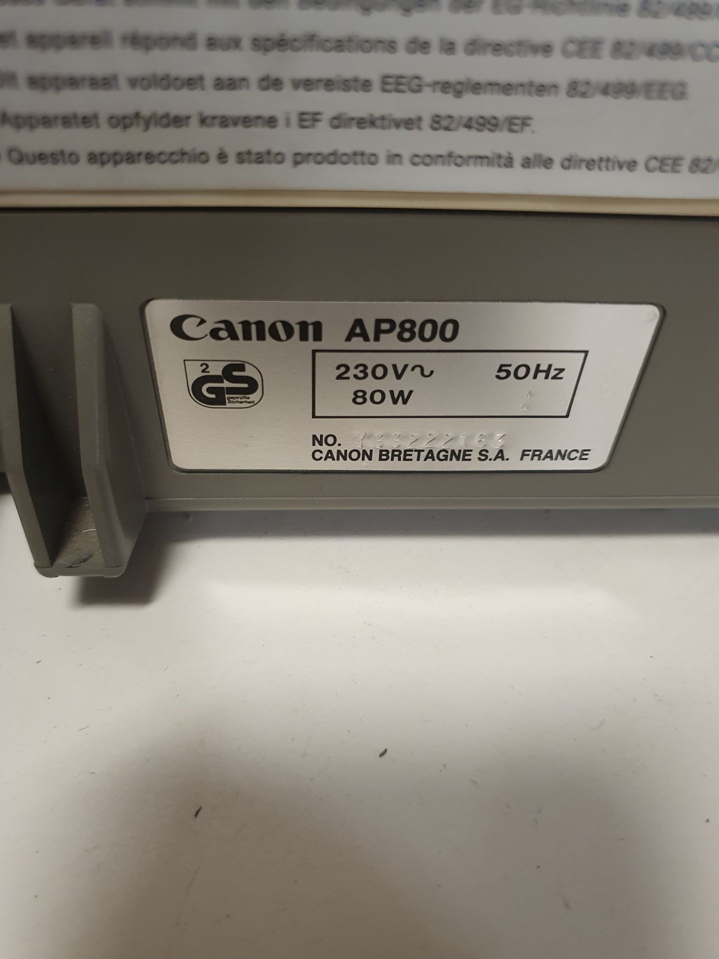 Canon AP810 Electric Typewriter - Image 5 of 5