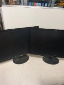 4 x Various Desktop Computer Monitors