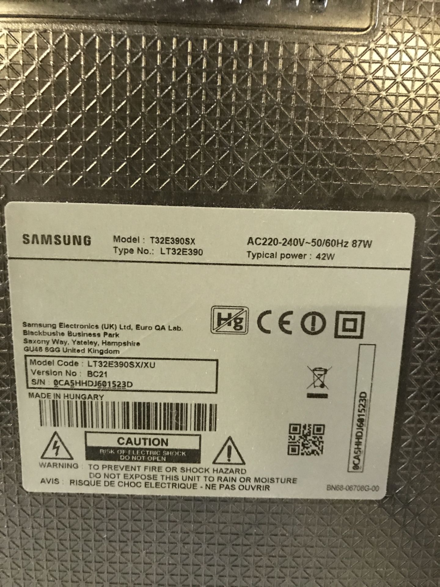 Samsung T32E390SX 32'' Monitor - Image 3 of 4