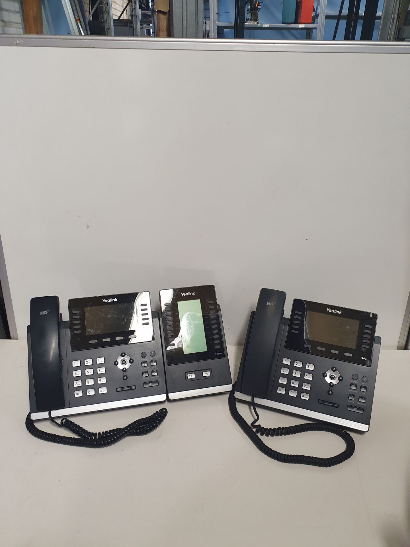 3 x Yealink Telephones and Other Office Accessories - Image 3 of 6