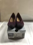 Gabor Wedge Shoes. UK 5