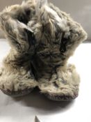 Luxury Memory Foam Slipper Boots. Small