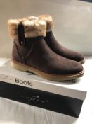 Lunar Ankle Boots. UK 5