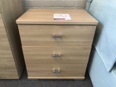 Ex Display Nolte 3 Drawer Chest | RRP£405