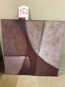 Ex Display Wall Mountable Canvas Wall Art in Pink/Purple