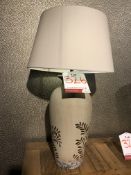 Ex Display Palma Stone Table Lamp | RRP£79