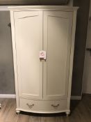 Ex Display Bentley Designs Montreux Double Wardrobe in Soft Grey | RRP£1,125