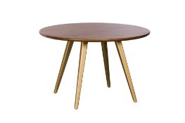 BNIB Baker Bedford Boxer 120cm Round Dining Table - RRP£766