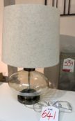 Ex Display SAVA Table Lamp w/ Fabric Shade | RRP£275