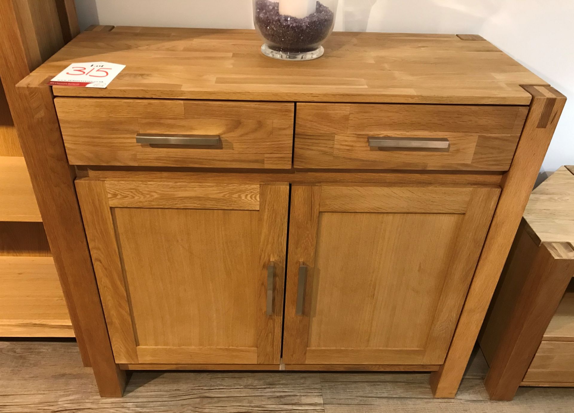 Ex Display Unique Royal Oak 2 Door Sideboard Unit | RRP£795