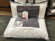 2 x Dunlopillo Signature Collection Super Comfort Pillows | RRP£95