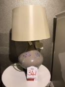 Ex Display Jenny Worral JW42 Table Lamp w/ Floral Pattern | RRP£325