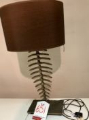 Ex Display Table Lamp w/ Fabric Shade