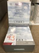 2 x Protect-A-Bed 2-in-1 Cool Waterproof Fitted Sheet & Mattress Protectors | SuperKing