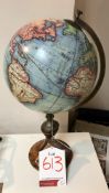Ex Display Authentic Models Vaugondy 1745 GL008D Globe on Stand | RRP£184