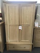 Ex Display Capraia 2 Door Wardrobe | RRP£1,055