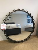 Ex Display Novia Wall Mounted Mirror | Bronze | 920 x 920 x 35mm