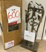 Ex Display CIMC GW2035-00-NK Massai Sculpture in Nickel | RRP£45