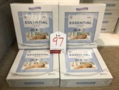 4 x Protect-A-Bed Essential Smooth Mattress Protectors | Double