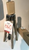 CIMC EU-BT580-M0-GY Tripod Table Lamp Base