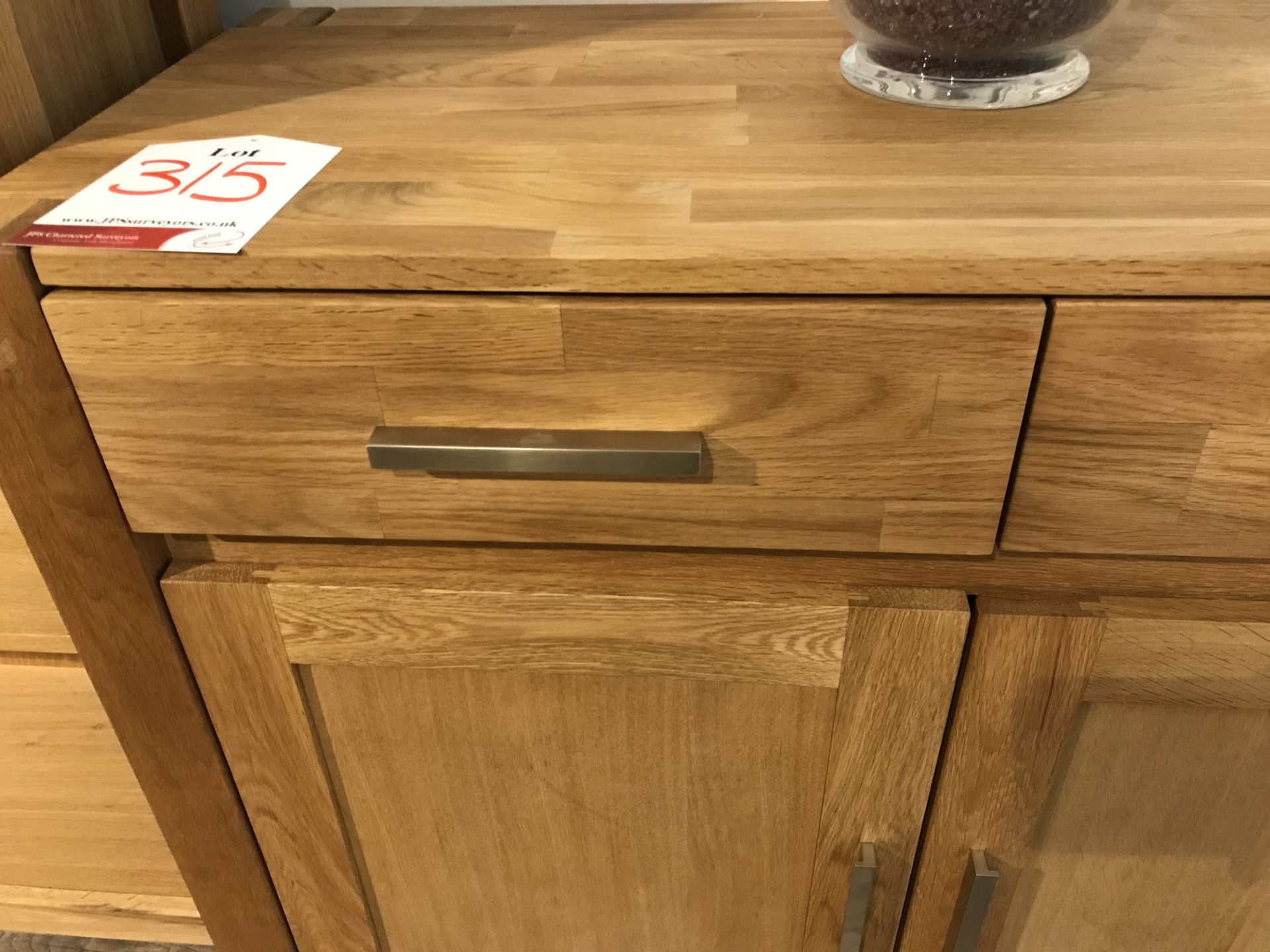 Ex Display Unique Royal Oak 2 Door Sideboard Unit | RRP£795 - Image 2 of 2