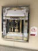 Ex Display Wall Mounted Blake Designer 'Chanel' Entrance Picture | 40" x 16"