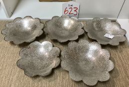 5 x Various Ex Display Blossom Bowls